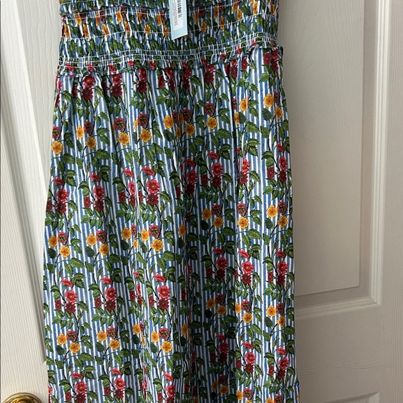 Hill House 	
The Azalea Maxi Nap Dress - Geranium Stripes - Picture 2 of 8